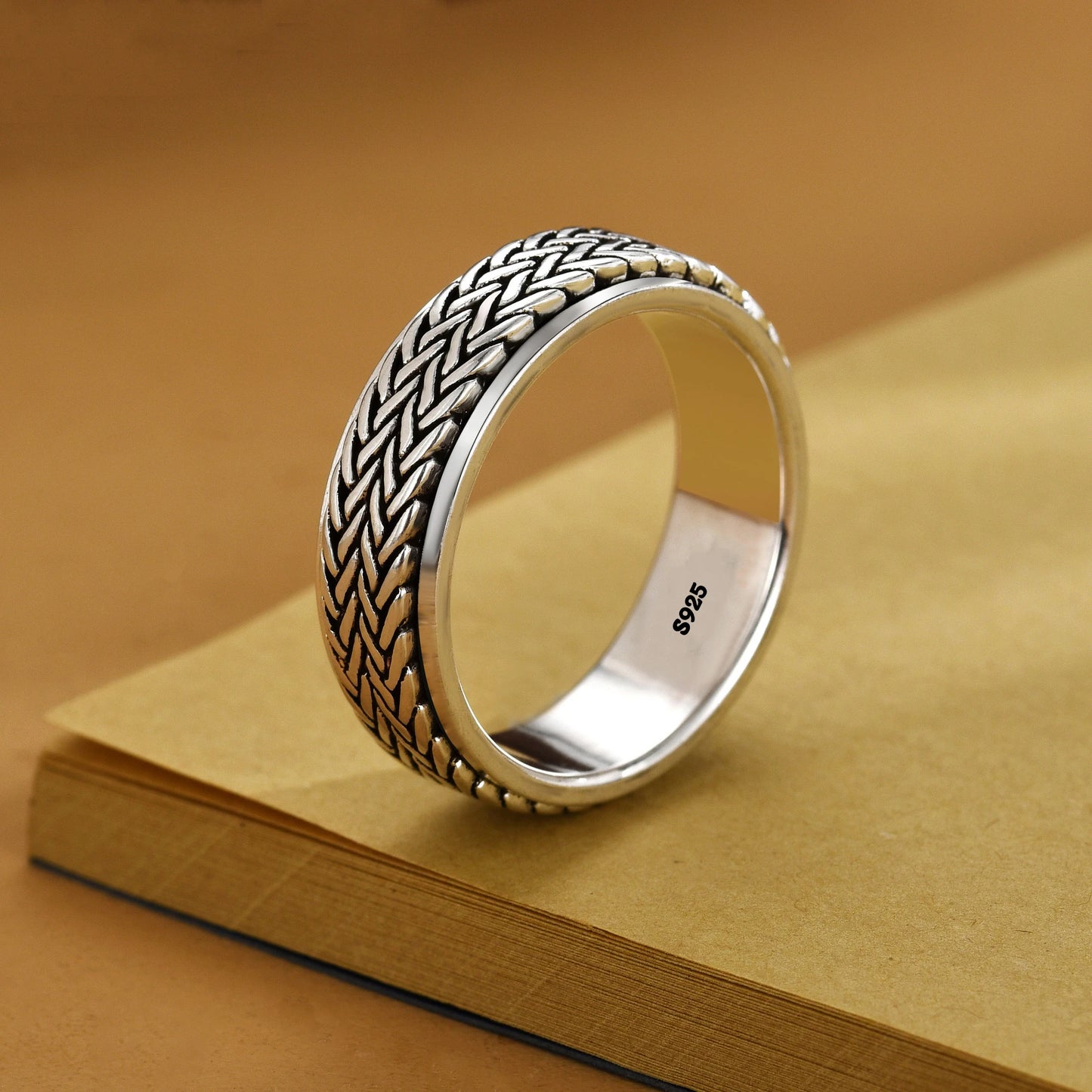 Eternal Braid Sterling Silver Ring