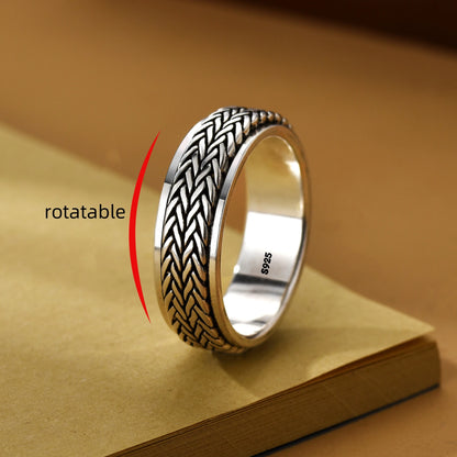 Eternal Braid Sterling Silver Ring